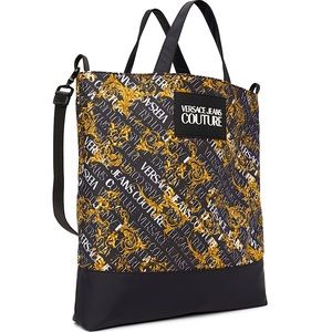 Versace Jeans Couture Black Logo Bag